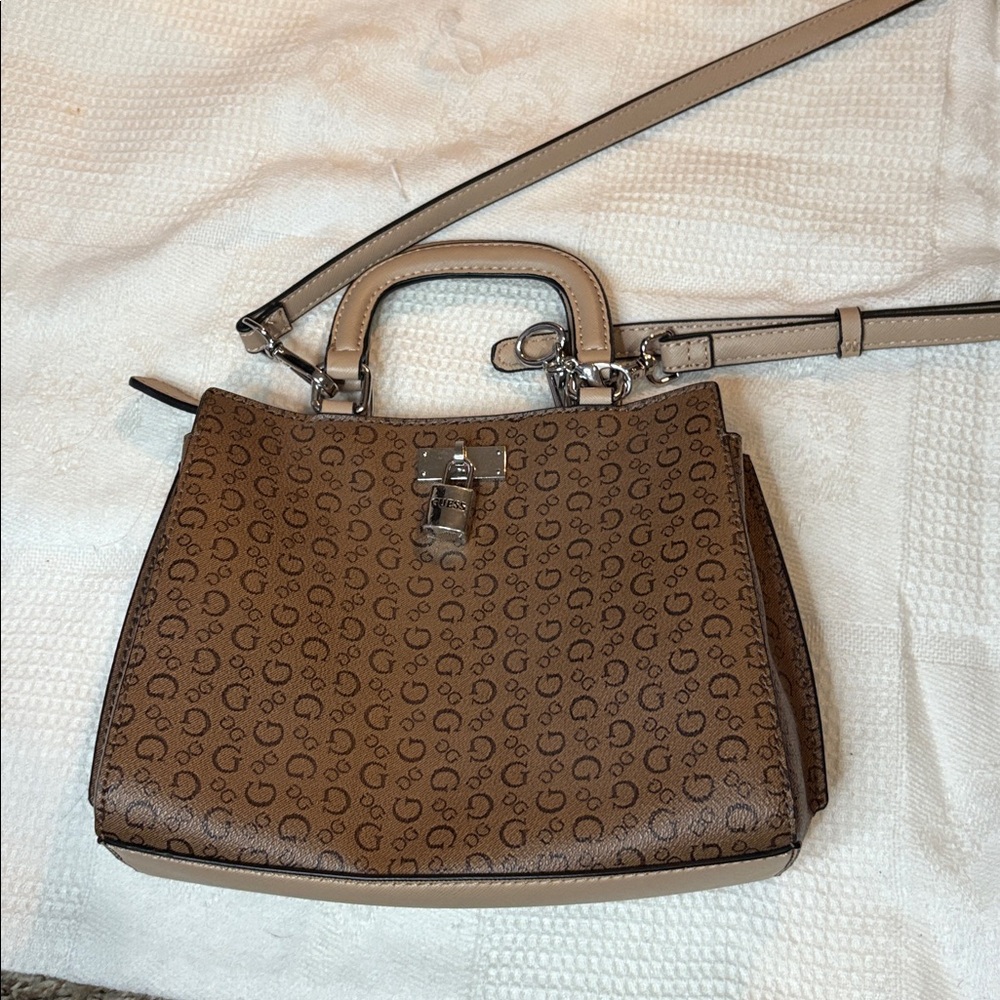 Guess meera satchel handbag
